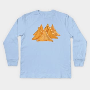 Samosas Kids Long Sleeve T-Shirt